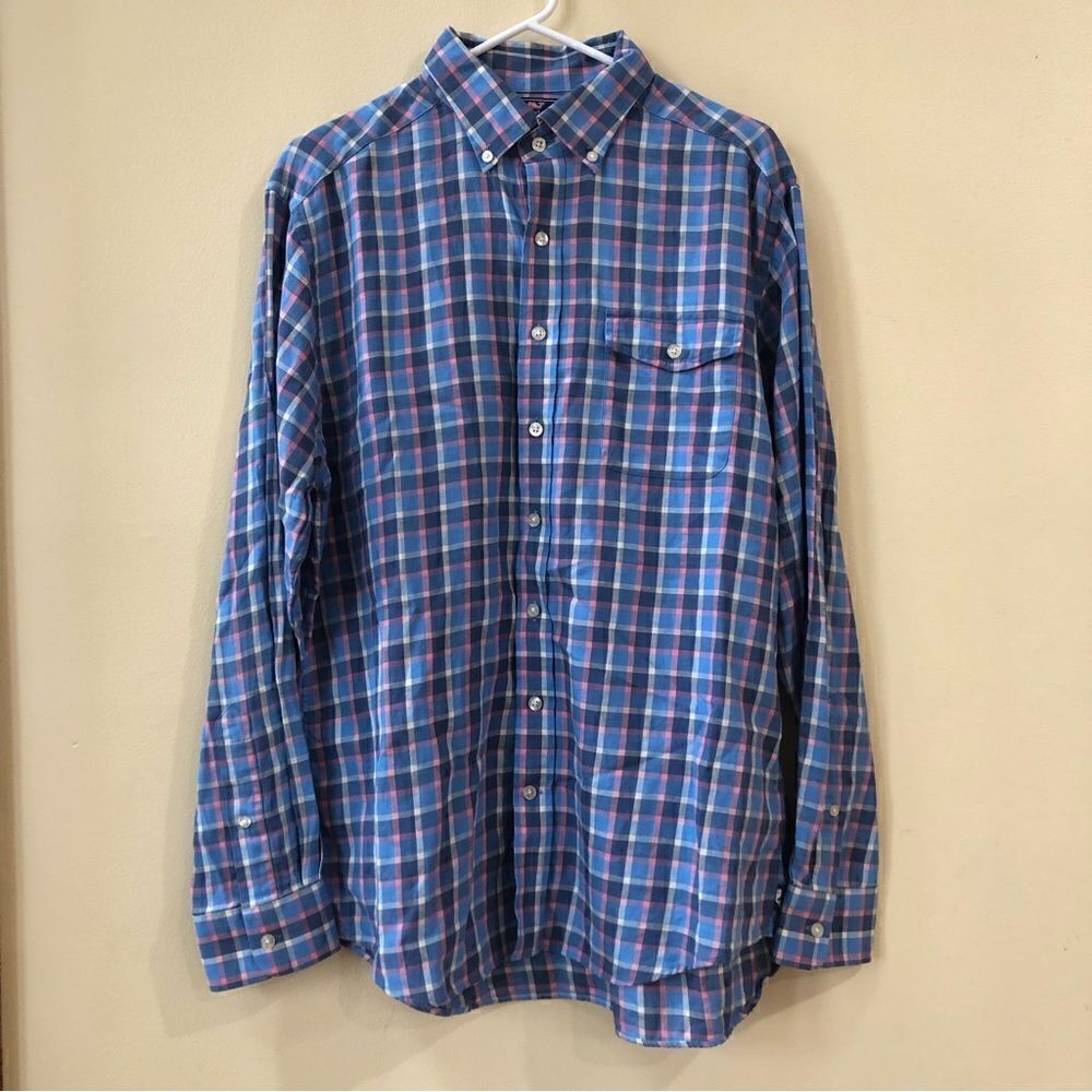 Vineyard Vines Slim Fit Crosby Shirt Size L